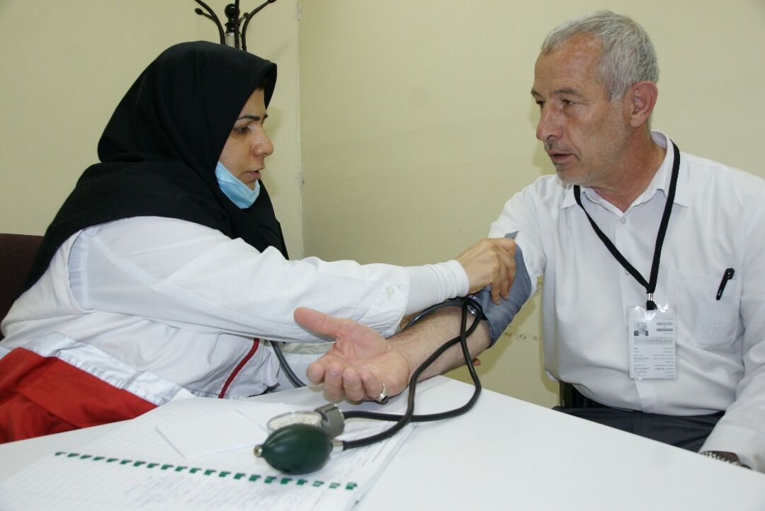 مراجعه بیش از ۳۵۰۰ زائر ایرانی به مراکز درمانی هلال احمر در مدینه منوره