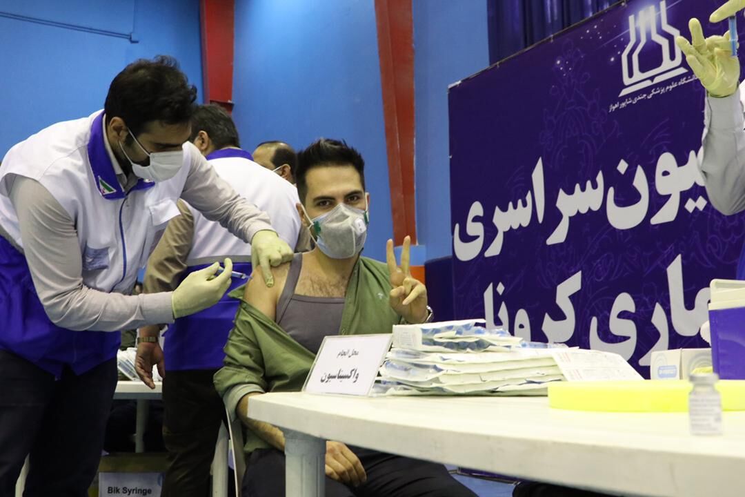 یک درصد از جمعیت خوزستان واکسینه شدند