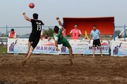 بندرگز میزبان لیگ دسته اول فوتبال ساحلی ایران شد