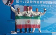 ایران پنجمین مدال مسابقات جهانی پلیس چین را کسب کرد