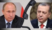  پوتین و اردوغان بر بهبودی اوضاع مناطق شمال غرب سوریه تاکید کردند 