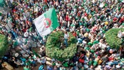 ادامه تظاهرات در الجزایر 