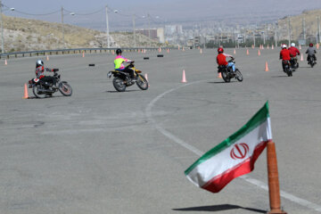 مسابقه موتورسواری در تبریز
