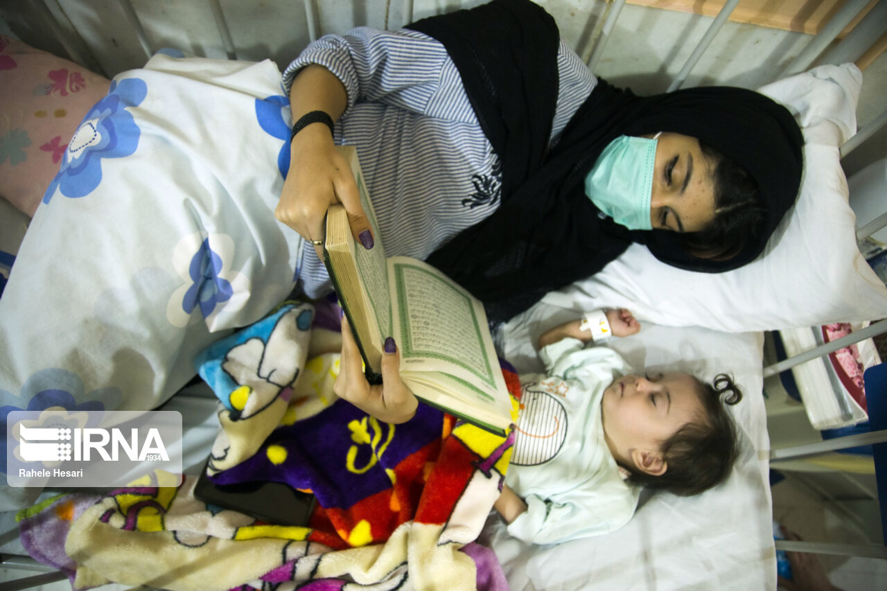 مراسم احیاء شب بیست‌و یکم‌ رمضان در بیمارستان‌های گرگان