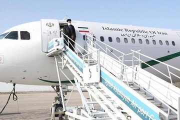 رئیس جمهوری بوشهر را به مقصد تهران ترک کرد