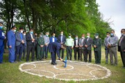 ساخت نخستین باغ تلفیقی شمال کشور در ساری آغاز شد