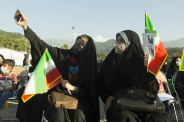 جشن پیروزی حجت‌السلام رییسی در گرگان