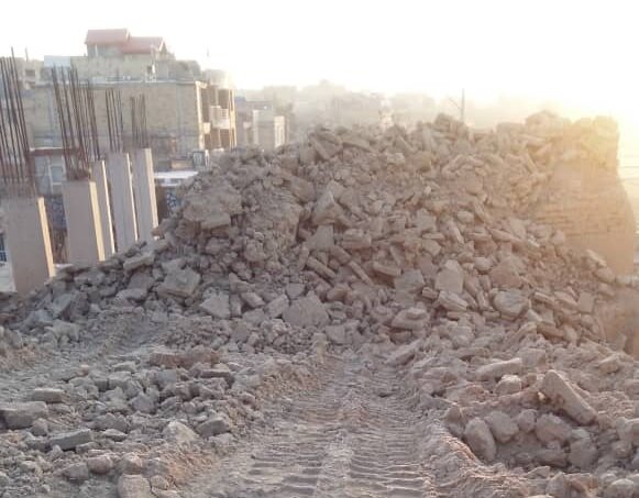 برج تاریخی شهر چمگردان لنجان تخریب شد - ایرنا