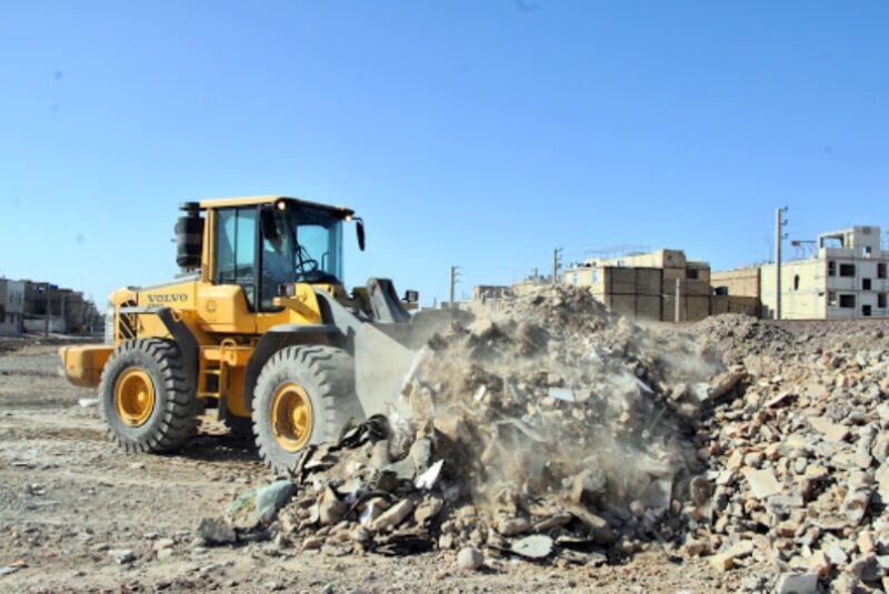 نخاله‌های ساختمانی اطراف تبریز پاکسازی می‌شود