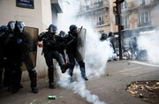 اعتراضات فرانسوی‌ها علیه خشونت پلیس به درگیری کشیده شد