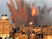ادامه بمباران مأرب یمن توسط جنگنده‌های ائتلاف سعودی