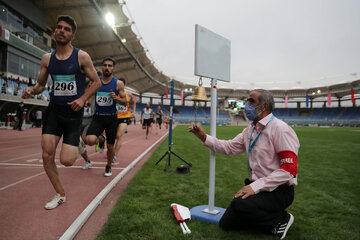 مراسم افتتاحیه مسابقات بین‌المللی دو و میدانی جام امام رضا(ع) در مشهد
