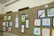 کودکان مهابادی کرونا را به تصویر کشیدند