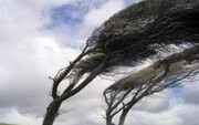 سرعت وزش باد در استان همدان به ۹۵ کیلومتر بر ساعت می‌رسد
