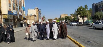 همایش پیاده‌روی اربعین حسینی در ملایر