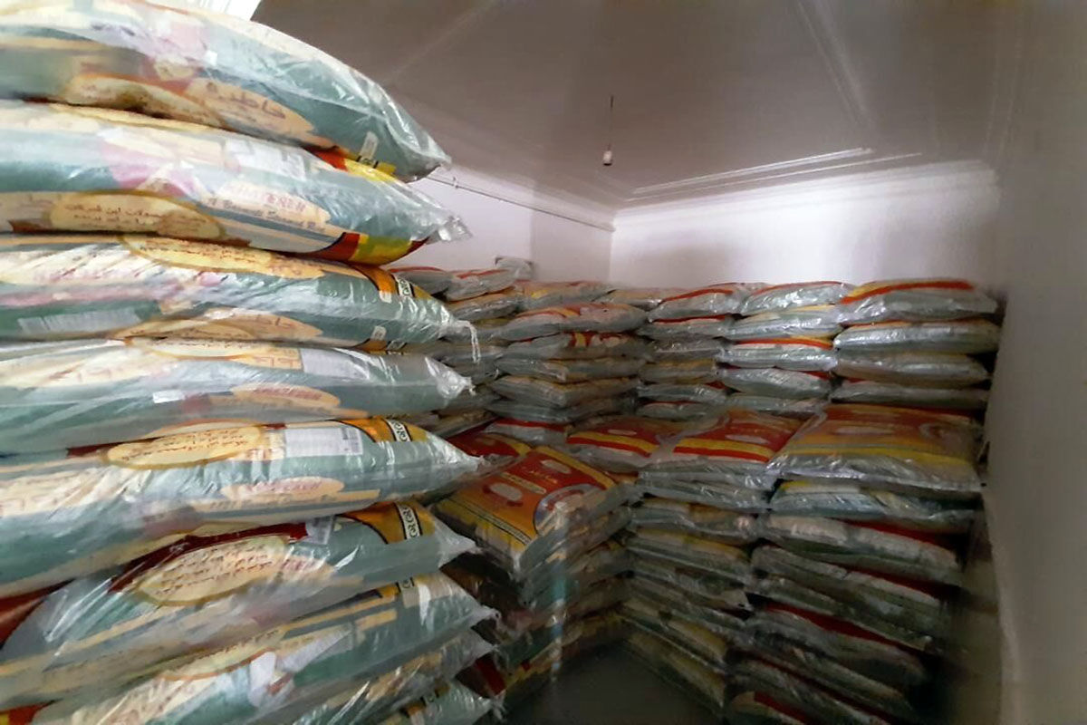 انبار بزرگ برنج احتکار در ایرانشهر کشف شد