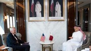 وزیر دفاع قطر با سرپرست وزارت دفاع آمریکا دیدار کرد