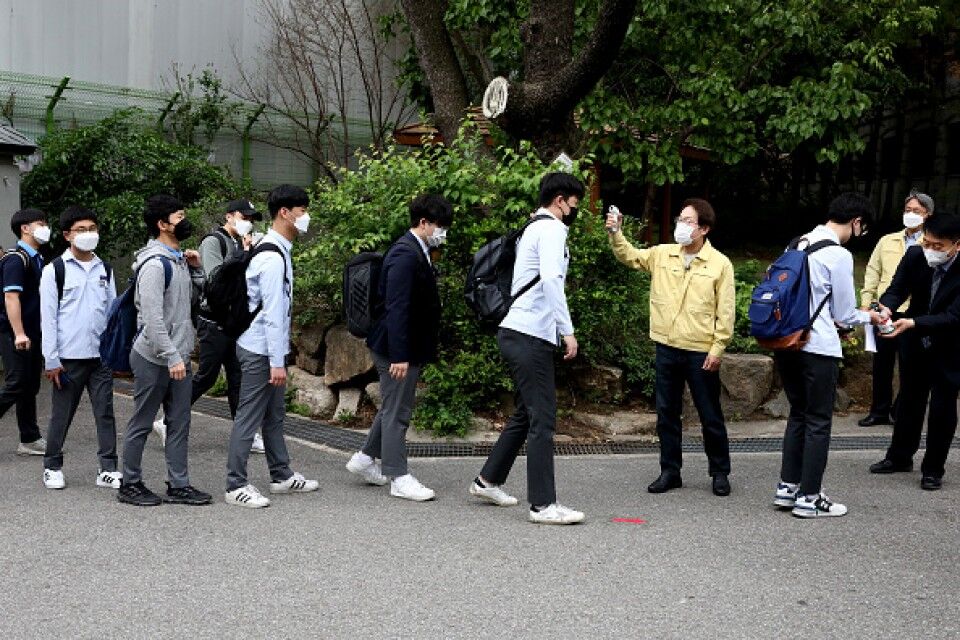 کرونا بار دیگر مدارس کره جنوبی را تعطیل کرد