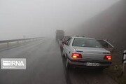 باران جاده‌های استان زنجان را لغزنده کرده است
