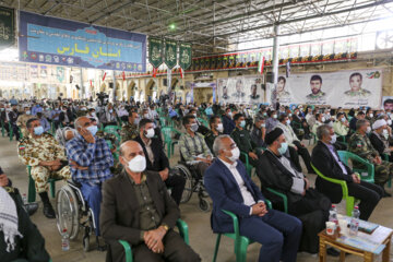 مراسم تقدیر از رزمندگان دفاع مقدس در شیراز