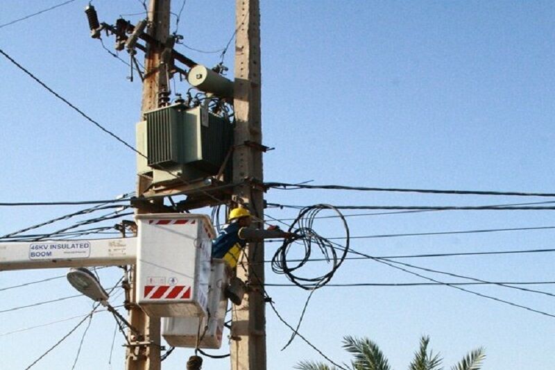 شبکه برق جنوب شرق اهواز تقویت شد