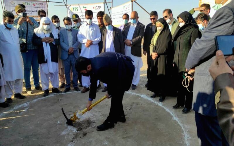 عملیات ساخت دومین نیروگاه خورشیدی در سیستان و بلوچستان آغاز شد