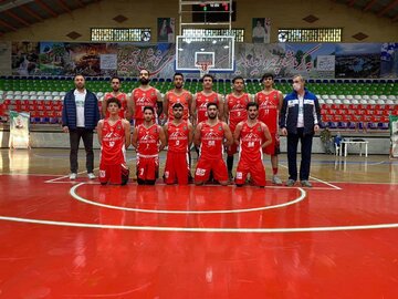 بسکتبال اسدآباد همدان یکه‌تاز لیگ یک کشور