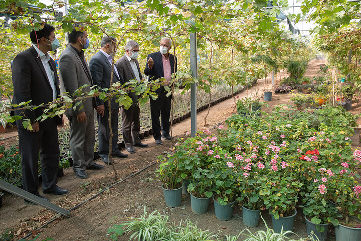 افتتاح مرکز نوآوری کشاورزی هوشمند پارک علم و فناوری کرمانشاه