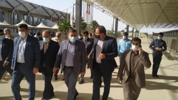 بازدید رییس سازمان راهداری از پایانه مرزی مهران