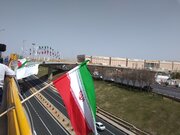 تقاطع غیرهمسطح ورودی صدرای شیراز به بهره برداری رسید