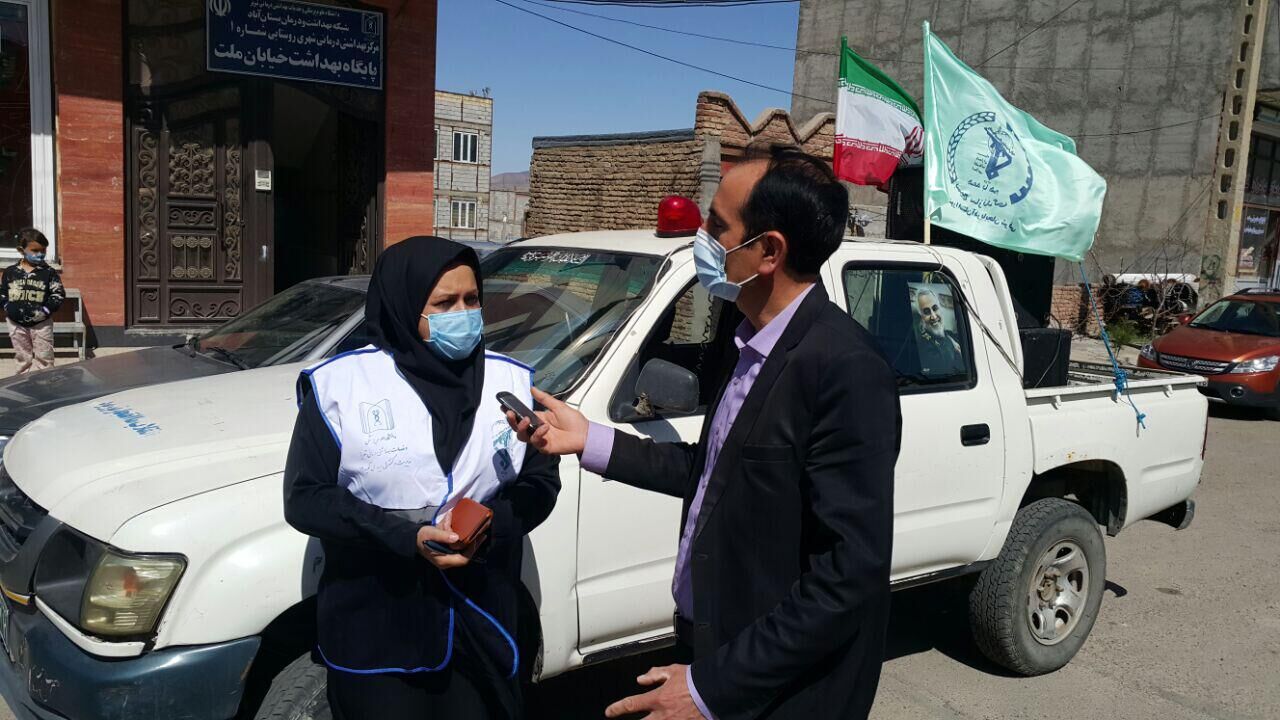 ۳۰ هزار عدد ماسک در شهر بستان آباد توزیع شد