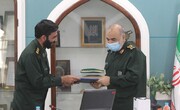  فرمانده کل سپاه  از رییس بسیج اصناف کشور تقدیر کرد 
