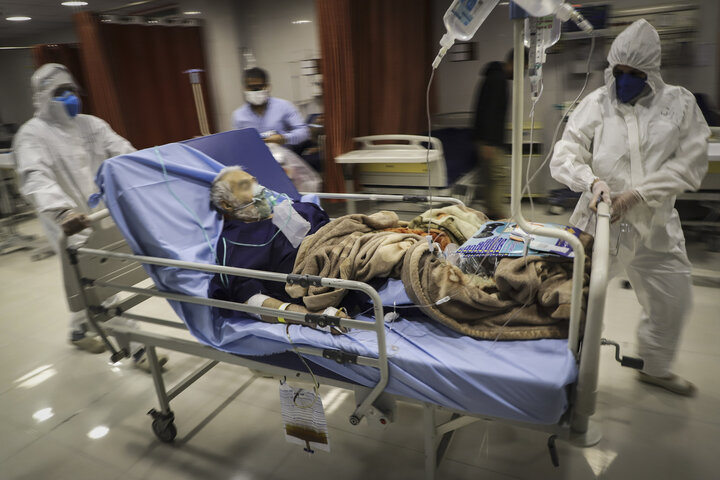 وضعیت قرمز کرونا در بیمارستان گلستان اهواز