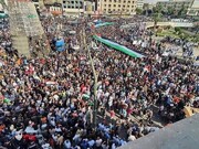 راه پیمایی مردم عراق در محکومیت جنایات صهیونیست ها در بیت المقدس