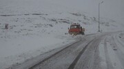 راه ارتباطی ۹۷ روستای استان همدان برف روبی و پاکسازی شد