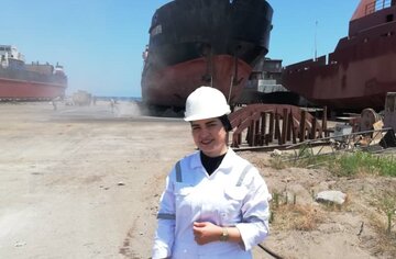 نخستین بانوی دریانورد ایرانی خزر: دریانوردی شغل انحصاری مردان نیست