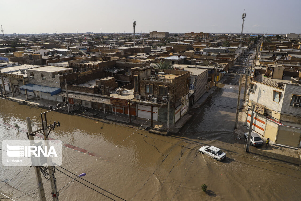 هشدار هواشناسی خوزستان نسبت به آبگرفتگی معابر 