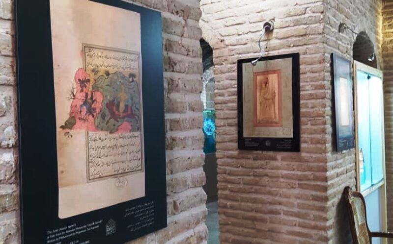 نمایشگاهی از تصویرنگاره‌های موزه ملی ملک در گرمسار برپا شد